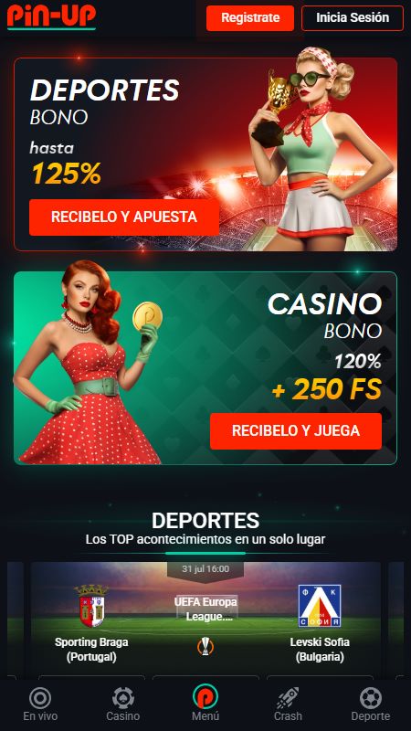 Página principal de 1xbet en línea