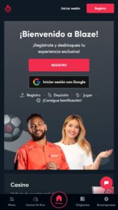 Apuestas deporivas en Blaze Chile